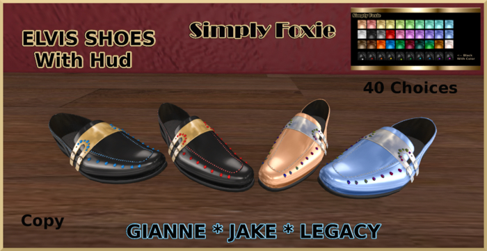 ELVIS Shoes With Hud (Boxed)