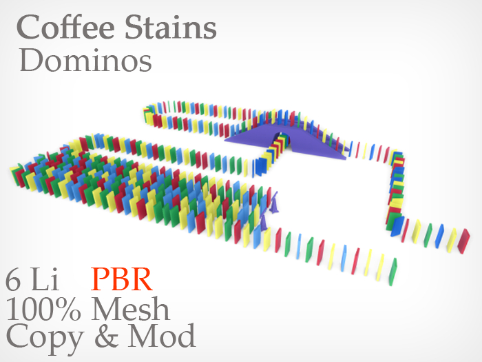 Coffee Stains - Dominos ( PBR )