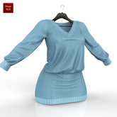 Blue SHAPE SHIFT Knit Dress