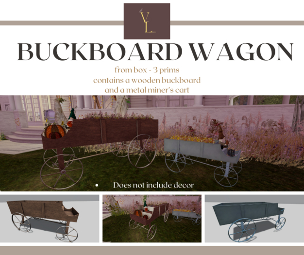 [Vidarr's Legacies] Buckboard Wagon (boxed)