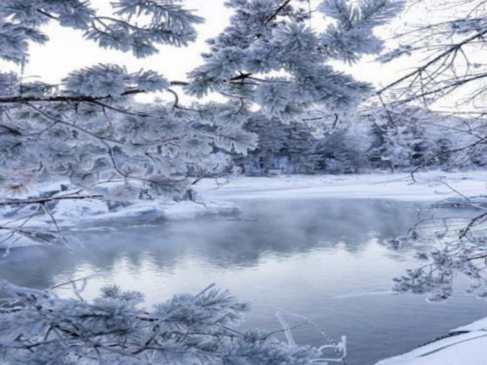 Winter Lake Texture