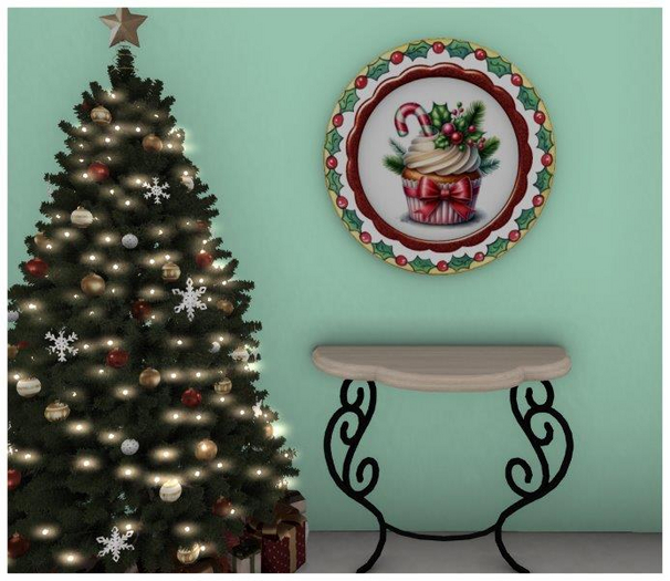 ~ Hotstuffs ~ Christmas Wall Plate 23