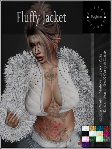 FLUFFY JACKET FV FATPACK