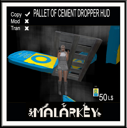 Cement Bags Dropper HUD