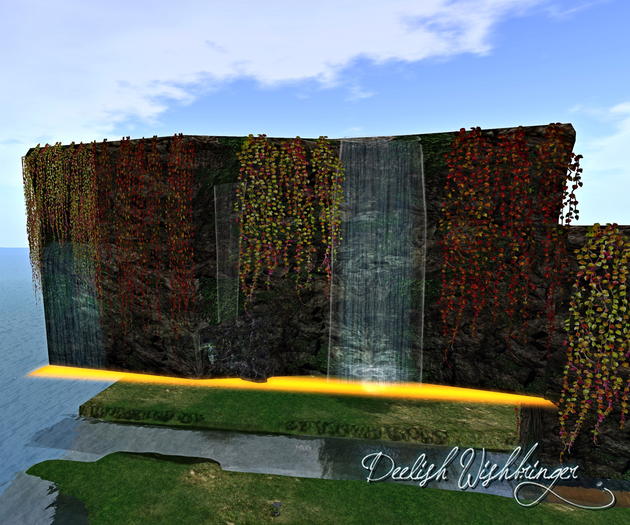 DEMO~ Land Divider / Privacy Screen / Parcel Wall AUTUMN ~4
