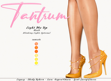 Tantrum - Light Me Up Heels - Sunsets 