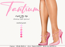 Tantrum - Light Me Up Heels - Tickled Pinks 