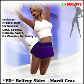 *FD* Belfrey Skirt [Boxed] Mardi Gras