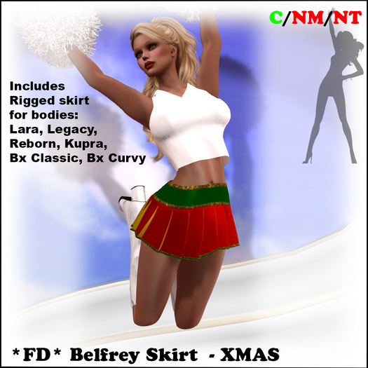 *FD* Belfrey Skirt [Boxed] Xmas