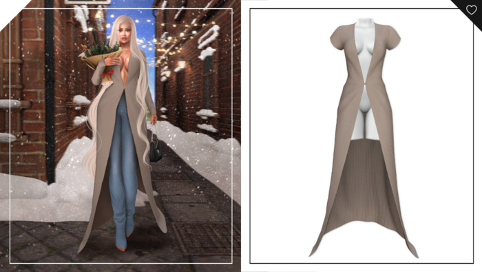 Second Life Marketplace - Havoc . Harper Coat . Rust