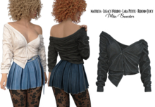 adorsy - Mila Top Black - Maitreya/Legacy-Nerido/Lara Petite/Reborn-Juicy