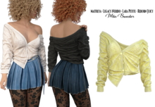 adorsy - Mila Top Yellow - Maitreya/Legacy-Nerido/Lara Petite/Reborn-Juicy