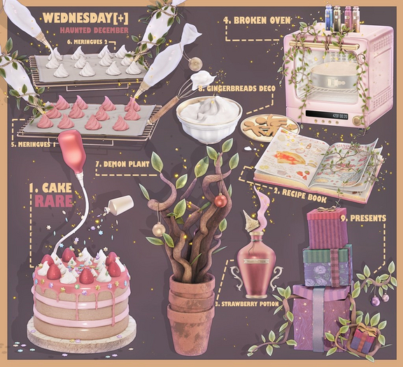 9. Wednesday ~ Haunted December ~ Presents