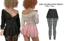 adorsy - Mila Skirt Black - Maitreya/Legacy-Nerido/Lara Petite/Reborn-Juicy