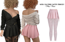 adorsy - Mila Skirt Soft Pink - Maitreya/Legacy-Nerido/Lara Petite/Reborn-Juicy