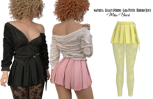 adorsy - Mila Skirt Yellow - Maitreya/Legacy-Nerido/Lara Petite/Reborn-Juicy