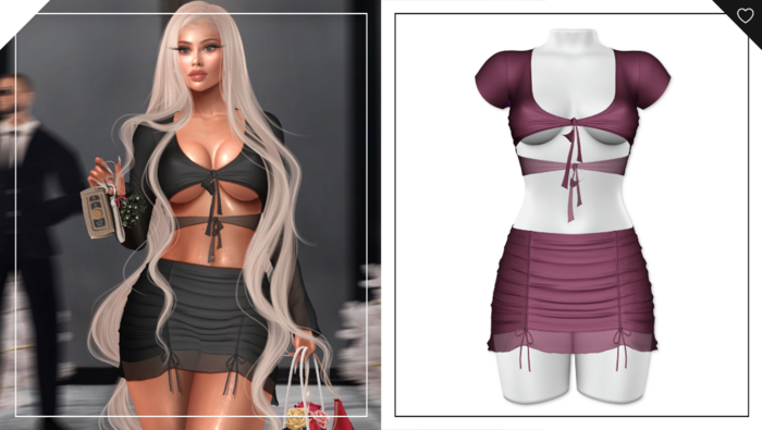 Havoc . Poppy Set . Mauve