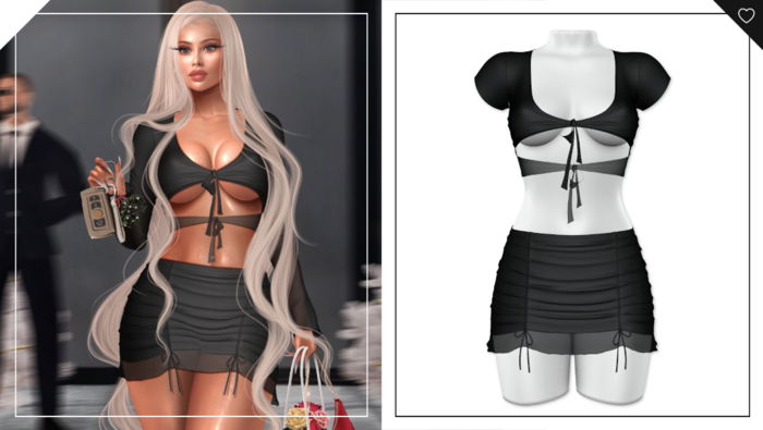 Havoc . Poppy Set . Black