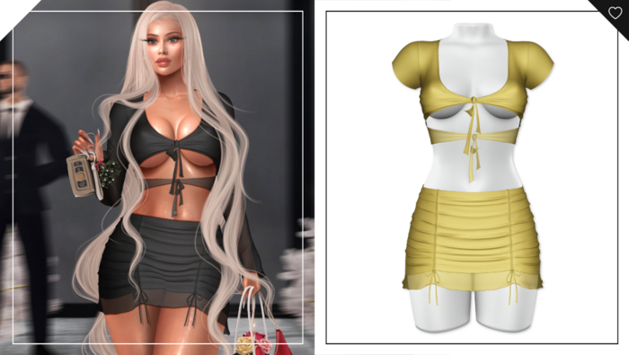 Havoc . Poppy Set . Yellow