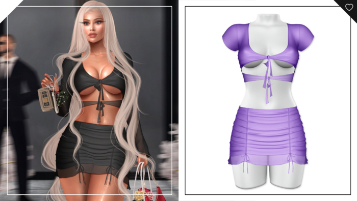 Havoc . Poppy Set . Purple