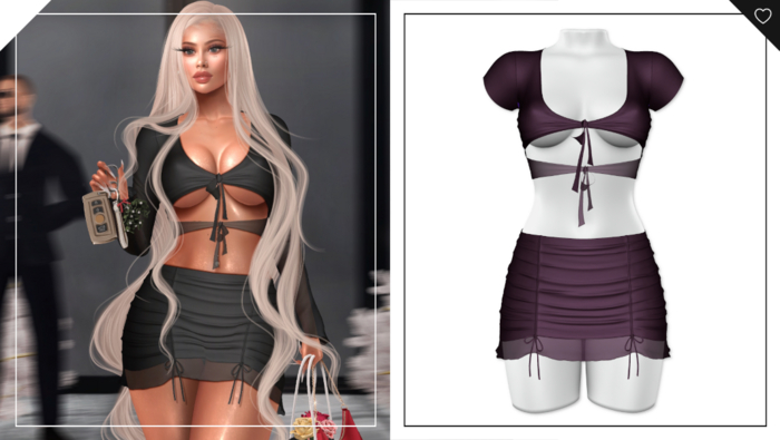 Havoc . Poppy Set . Plum