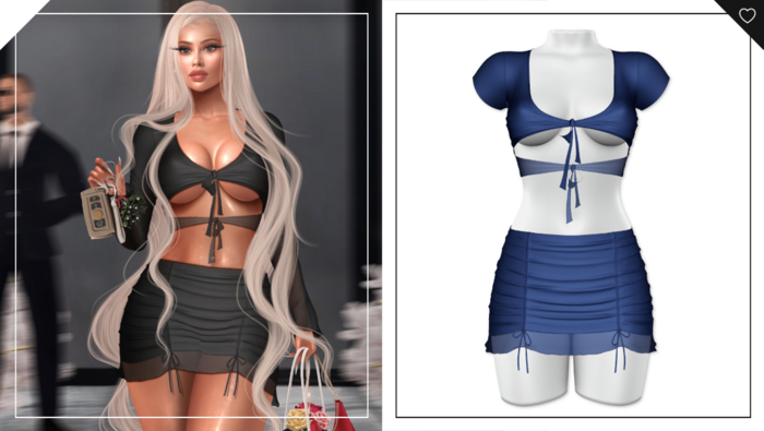 Havoc . Poppy Set . Navy