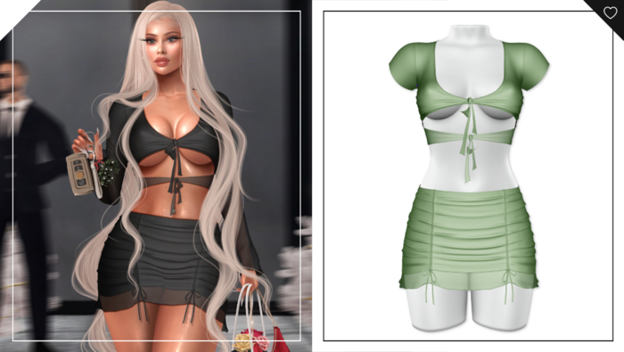 Havoc . Poppy Set . Mint