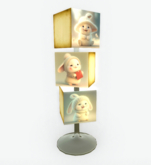 **O::U::T* CUBE LAMP YELLOW - 50L$ SALES ONLY AT THE MAINSTORE