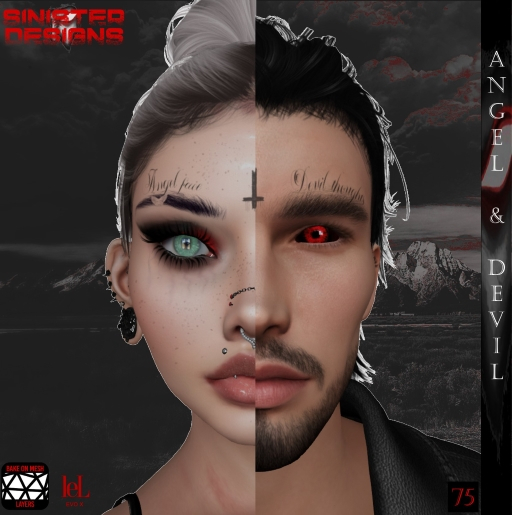 Sinister Designs: Angel & Devil Tattoo