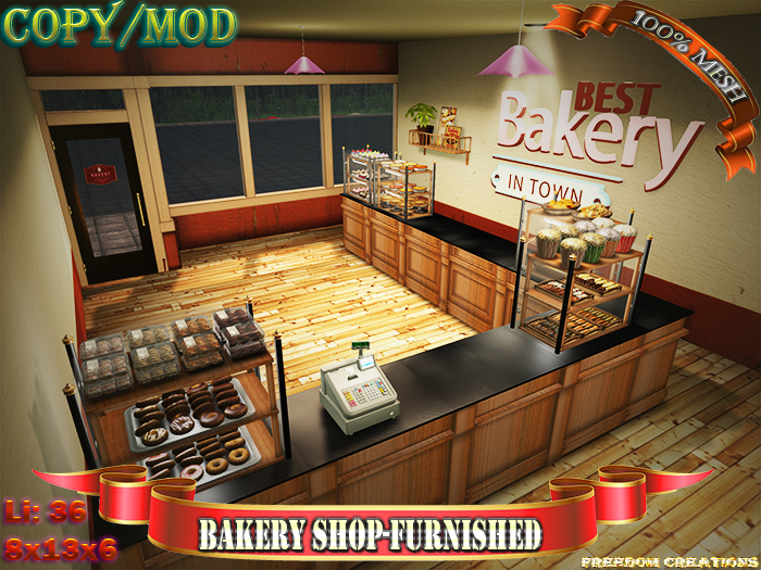 Bakery shop(furnished)-Freedom creations