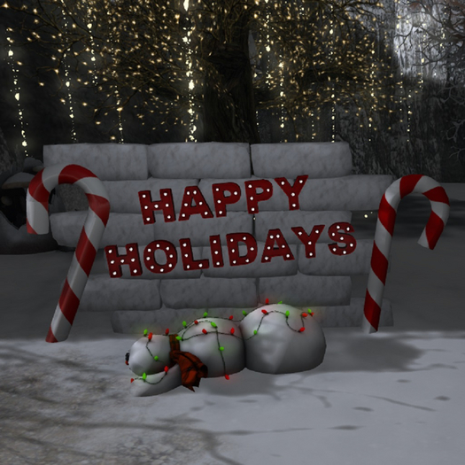 -MBC Happy Holidays Tangelin Snowman