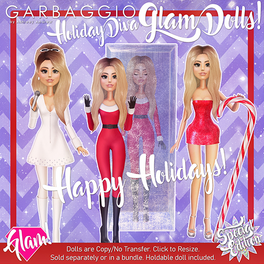 Garbaggio // Holiday Diva Glam Dolls - Fullpack