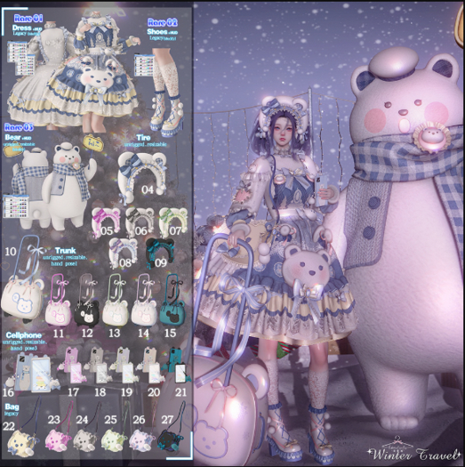 1.FenDuDu_Winter Travel [LEGACY] RARE