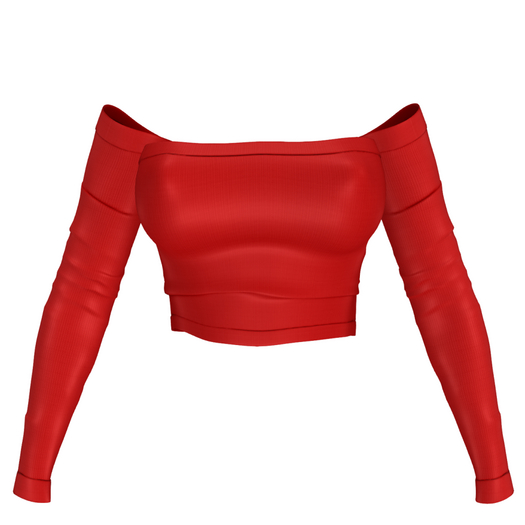 moxxi // Sunny Sleevetop - Red