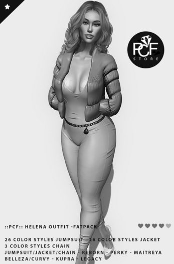 ::PCF:: Helena Outfit Fatpack DEMO (Wear me & Touch me)