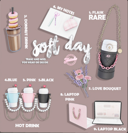 3. Hot drink pink