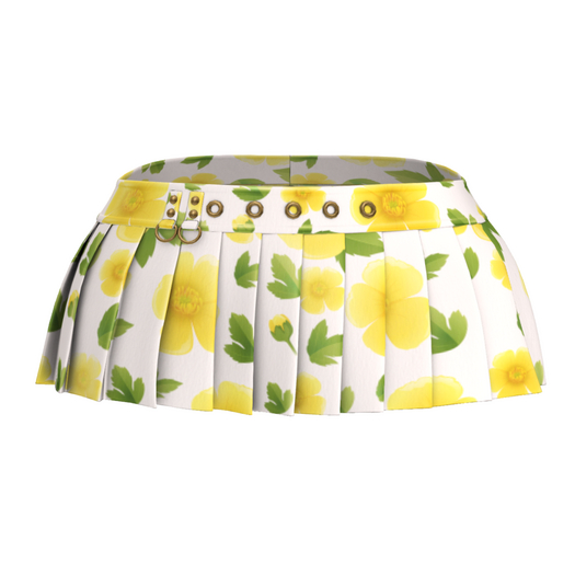 moxxi // Ina Skirt - Yellow Flower