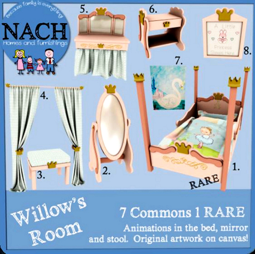 1. NACH Willow's Bed RARE