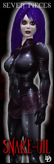 Dare Designs: Snake-Oil - maroon