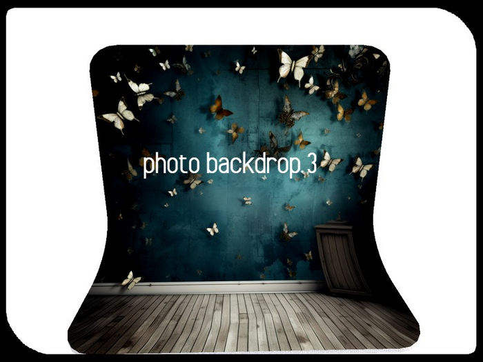[AE] Photo Backdrop - Butterfly Wall 3