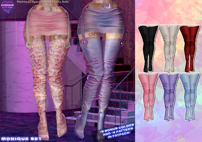 [Eternus] Monique Boots Fatpack