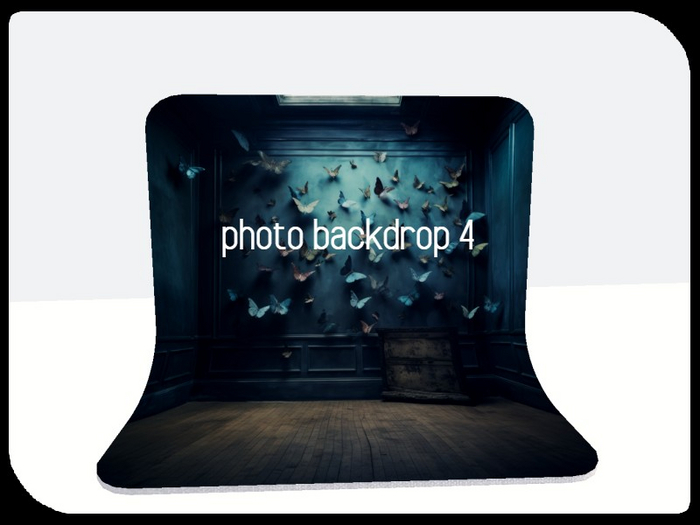 [AE] Photo Backdrop - Butterfly Wall 4