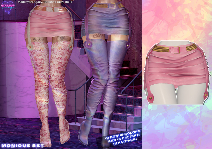 [Eternus] Monique Skirt Pink