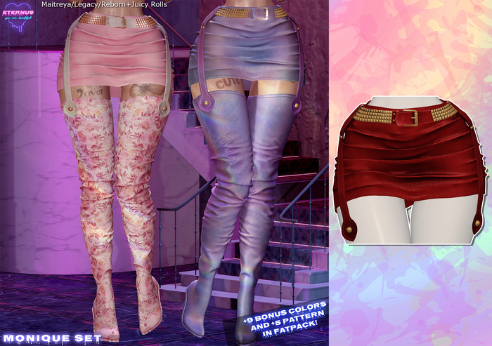 [Eternus] Monique Skirt Red