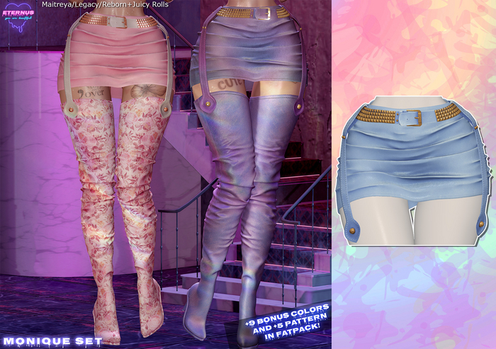 [Eternus] Monique Skirt Sky
