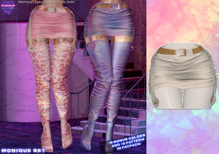 [Eternus] Monique Skirt White