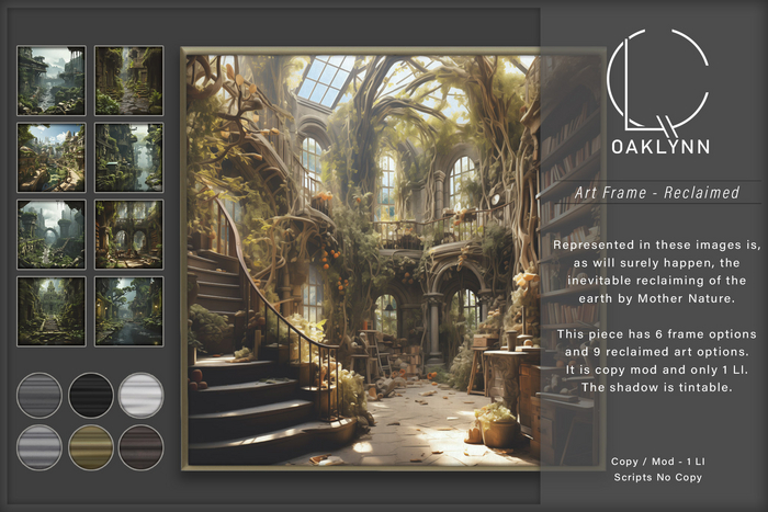 Oaklynn Art Frame - Reclaimed