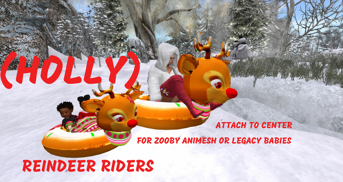MERCI~REINDEER RIDERS HOLLY