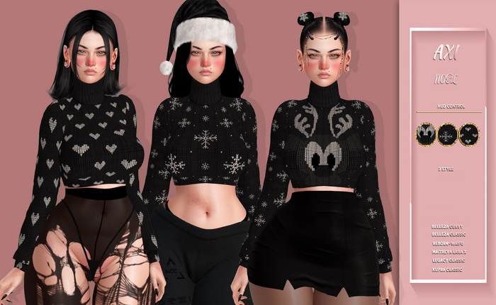 [AXI]  Noel Sweater FATPACK