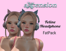 aX: Feline Headphone 18 colors FatPack